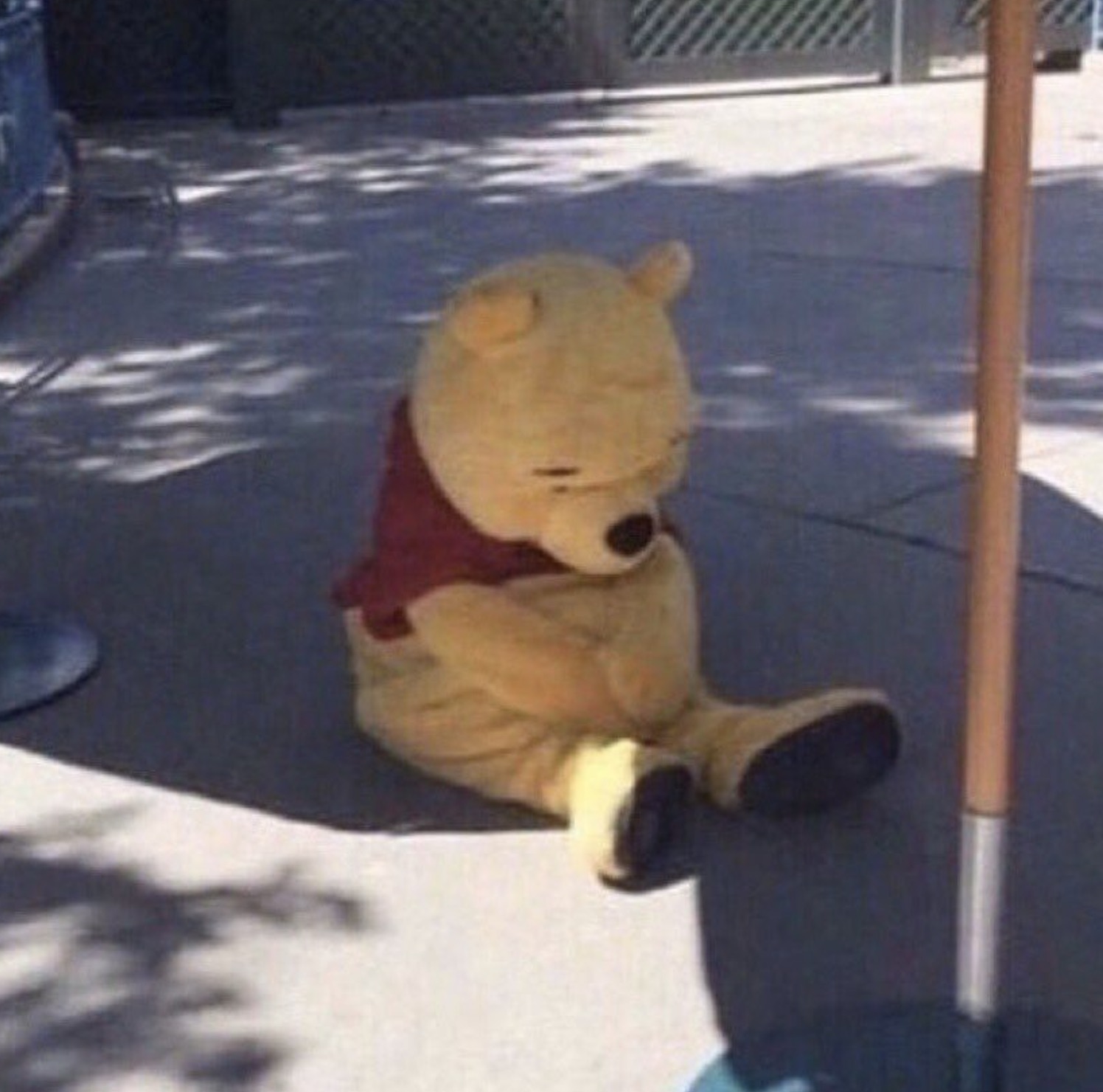 winnie the pooh sad meme